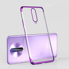 Funda Silicona Ultrafina Carcasa Transparente H05 para Xiaomi Redmi K30 4G Morado