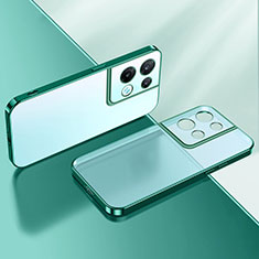 Funda Silicona Ultrafina Carcasa Transparente H05 para Xiaomi Redmi Note 13 5G Verde