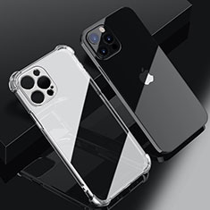 Funda Silicona Ultrafina Carcasa Transparente H06 para Apple iPhone 14 Pro Max Claro
