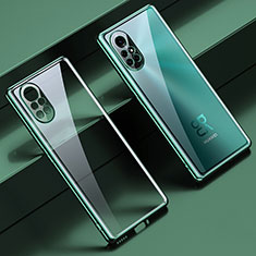 Funda Silicona Ultrafina Carcasa Transparente H06 para Huawei Nova 8 5G Verde