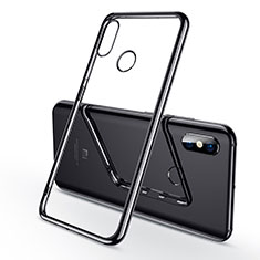 Funda Silicona Ultrafina Carcasa Transparente H06 para Xiaomi Mi 8 Negro