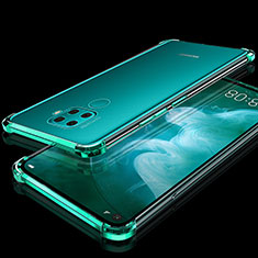 Funda Silicona Ultrafina Carcasa Transparente H07 para Huawei Mate 30 Lite Verde