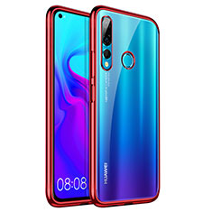 Funda Silicona Ultrafina Carcasa Transparente H07 para Huawei Nova 4 Rojo