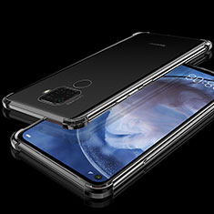 Funda Silicona Ultrafina Carcasa Transparente H07 para Huawei Nova 5z Negro