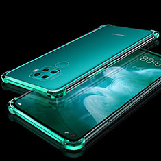 Funda Silicona Ultrafina Carcasa Transparente H07 para Huawei Nova 5z Verde