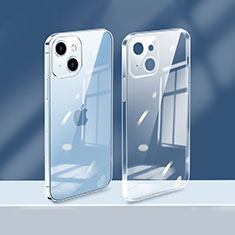 Funda Silicona Ultrafina Carcasa Transparente H08 para Apple iPhone 13 Blanco
