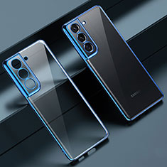 Funda Silicona Ultrafina Carcasa Transparente H08 para Samsung Galaxy S21 FE 5G Azul