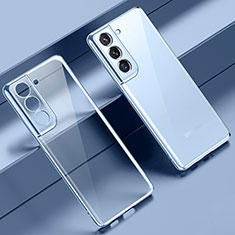Funda Silicona Ultrafina Carcasa Transparente H08 para Samsung Galaxy S21 Plus 5G Azul Cielo