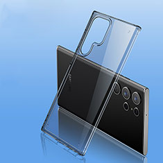 Funda Silicona Ultrafina Carcasa Transparente H10 para Samsung Galaxy S21 Ultra 5G Gris