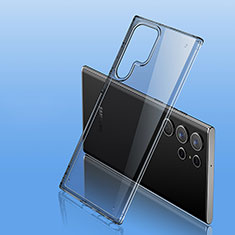 Funda Silicona Ultrafina Carcasa Transparente H11 para Samsung Galaxy S22 Ultra 5G Gris