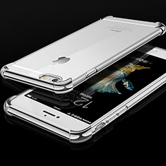 Funda Silicona Ultrafina Carcasa Transparente HC01 para Apple iPhone 6 Plata