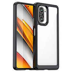 Funda Silicona Ultrafina Carcasa Transparente JS1 para Xiaomi Mi 11X Pro 5G Negro