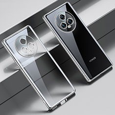 Funda Silicona Ultrafina Carcasa Transparente LD1 para Huawei Honor Magic5 5G Plata