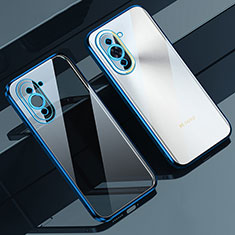 Funda Silicona Ultrafina Carcasa Transparente LD1 para Huawei Nova 10 Azul