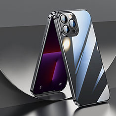 Funda Silicona Ultrafina Carcasa Transparente LD2 para Apple iPhone 13 Pro Max Negro