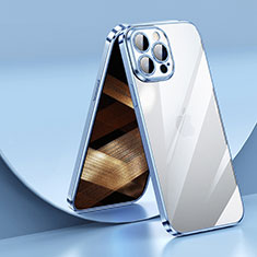 Funda Silicona Ultrafina Carcasa Transparente LD2 para Apple iPhone 14 Pro Azul