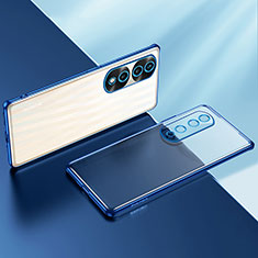 Funda Silicona Ultrafina Carcasa Transparente LD2 para Huawei Honor 70 Pro 5G Azul