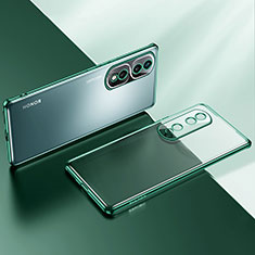 Funda Silicona Ultrafina Carcasa Transparente LD2 para Huawei Honor 80 Pro 5G Verde