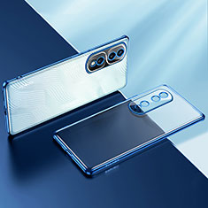 Funda Silicona Ultrafina Carcasa Transparente LD2 para Huawei Honor 80 Pro Flat 5G Azul