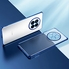 Funda Silicona Ultrafina Carcasa Transparente LD2 para Huawei Mate 50 Azul