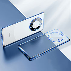 Funda Silicona Ultrafina Carcasa Transparente LD2 para Huawei Mate 60 Pro Azul