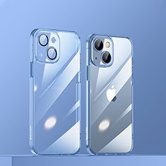 Funda Silicona Ultrafina Carcasa Transparente LD3 para Apple iPhone 13 Azul