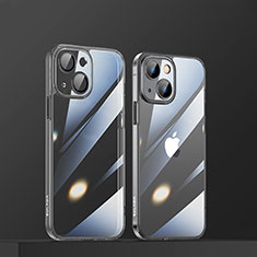 Funda Silicona Ultrafina Carcasa Transparente LD3 para Apple iPhone 15 Plus Negro