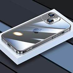 Funda Silicona Ultrafina Carcasa Transparente LD4 para Apple iPhone 13 Negro
