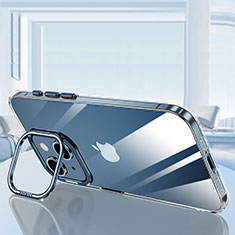 Funda Silicona Ultrafina Carcasa Transparente LD6 para Apple iPhone 14 Azul