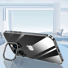 Funda Silicona Ultrafina Carcasa Transparente LD6 para Apple iPhone 14 Pro Max Negro