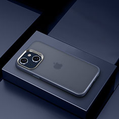Funda Silicona Ultrafina Carcasa Transparente LD8 para Apple iPhone 14 Azul