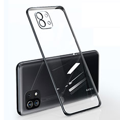 Funda Silicona Ultrafina Carcasa Transparente para Xiaomi Mi 11 Lite 5G Negro