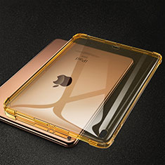 Funda Silicona Ultrafina Carcasa Transparente S01 para Apple iPad Pro 11 (2018) Amarillo