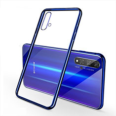 Funda Silicona Ultrafina Carcasa Transparente S01 para Huawei Honor 20 Azul