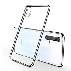 Funda Silicona Ultrafina Carcasa Transparente S01 para Huawei Honor 20 Plata