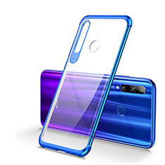 Funda Silicona Ultrafina Carcasa Transparente S01 para Huawei Honor 20E Azul