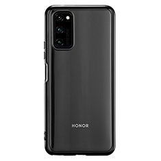 Funda Silicona Ultrafina Carcasa Transparente S01 para Huawei Honor View 30 5G Negro