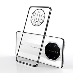 Funda Silicona Ultrafina Carcasa Transparente S01 para Huawei Mate 40 RS Negro