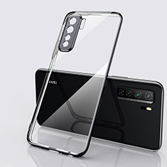 Funda Silicona Ultrafina Carcasa Transparente S01 para Huawei Nova 7 SE 5G Negro