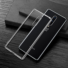 Funda Silicona Ultrafina Carcasa Transparente S01 para OnePlus 8 Claro