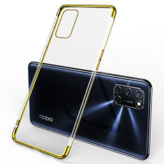 Funda Silicona Ultrafina Carcasa Transparente S01 para Oppo A92 Amarillo