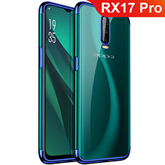 Funda Silicona Ultrafina Carcasa Transparente S01 para Oppo RX17 Pro Azul