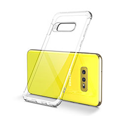 Funda Silicona Ultrafina Carcasa Transparente S01 para Samsung Galaxy S10e Claro