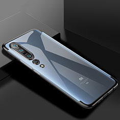 Funda Silicona Ultrafina Carcasa Transparente S01 para Xiaomi Mi 10 Pro Negro