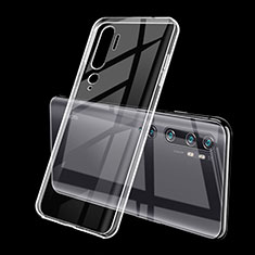 Funda Silicona Ultrafina Carcasa Transparente S01 para Xiaomi Mi Note 10 Pro Claro