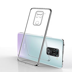 Funda Silicona Ultrafina Carcasa Transparente S01 para Xiaomi Redmi Note 9 Plata