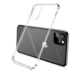 Funda Silicona Ultrafina Carcasa Transparente S02 para Apple iPhone 11 Pro Claro