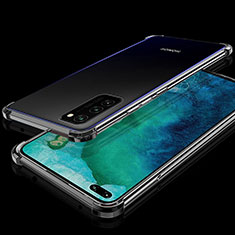 Funda Silicona Ultrafina Carcasa Transparente S02 para Huawei Honor V30 Pro 5G Negro