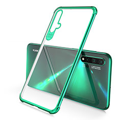 Funda Silicona Ultrafina Carcasa Transparente S02 para Huawei Nova 5 Pro Verde