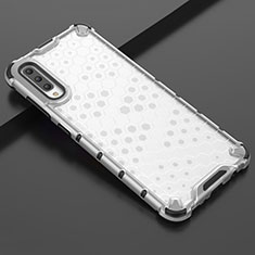 Funda Silicona Ultrafina Carcasa Transparente S02 para Samsung Galaxy A70 Blanco